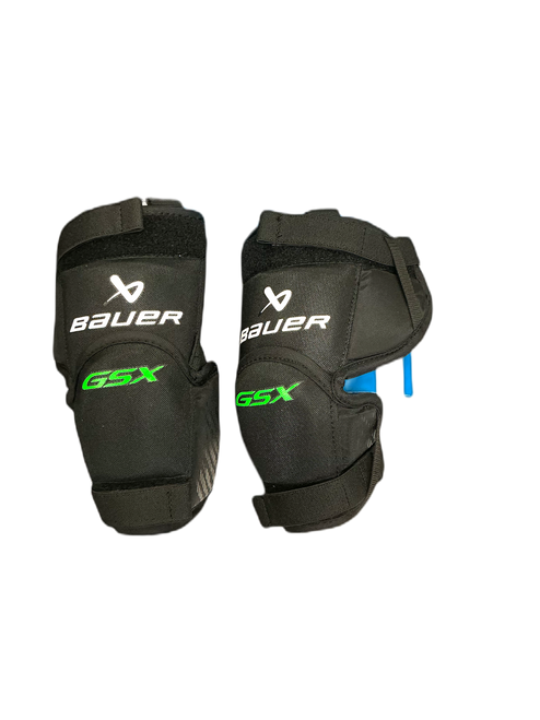 Vist Large View of Product Image Which is New Bauer GSX Yth Knee Guards