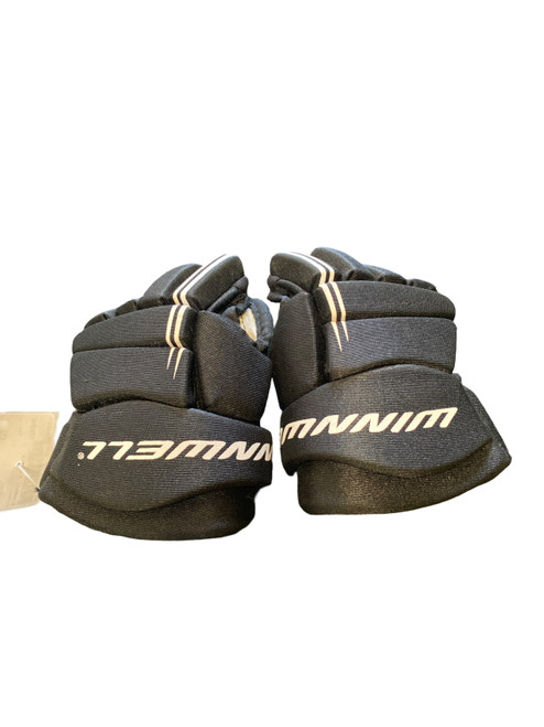 Vist Large View of Product Image Which is Used WinnWell W Youth Gloves Black 8"