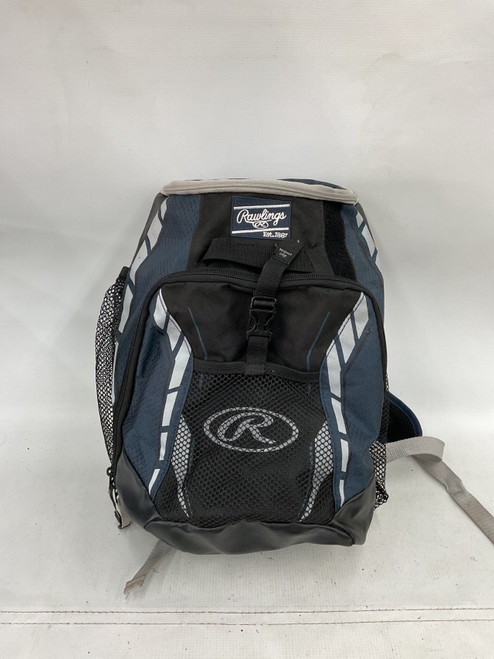 Vist Large View of Product Image Which is Used Rawlings YOUTH BAG BB/SB Player Carry Bag Navy Blue