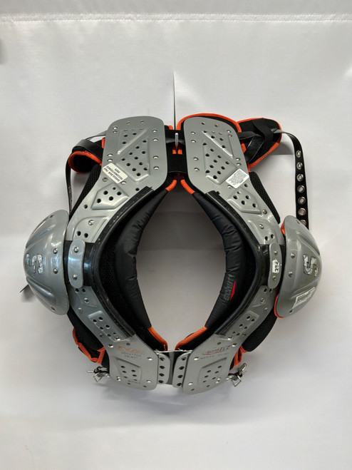 Vist Large View of Product Image Which is Used Schutt VARSITY XV HD FB Shoulder Pads Grey MD