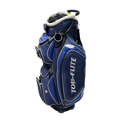 Vist Large View of Product Image Which is Used Top Flite Mens Golf Cart Bag Navy Blue