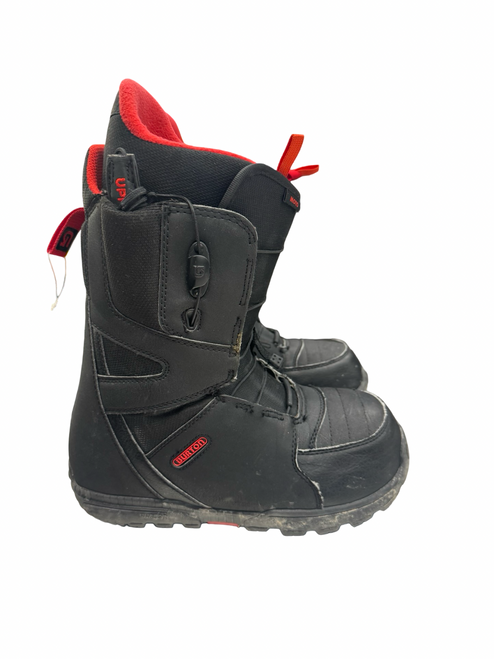 Vist Large View of Product Image Which is Used Burton MOTO Mens Snowboard Boots Black Senior 9