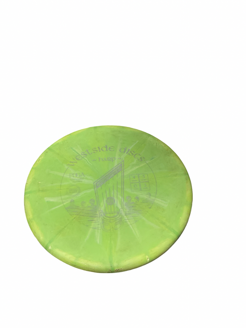 Vist Large View of Product Image Which is Used Westside HARP PUTTER Disc Golf Putter Green