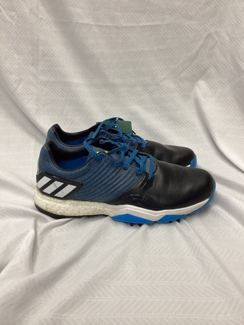 Vist Large View of Product Image Which is Used Adidas Mens Golf Shoes Black Senior 9
