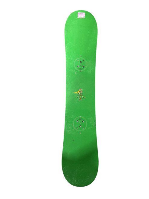 Vist Large View of Product Image Which is Used Burton SUPER HERO Boys Snowboard Only Green 134 cm
