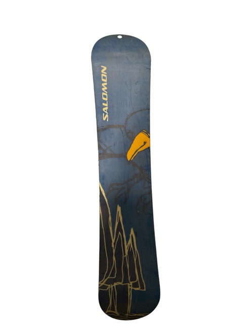 Vist Large View of Product Image Which is Used Salomon SB Boys Snowboard Only Royal Blue 124 cm