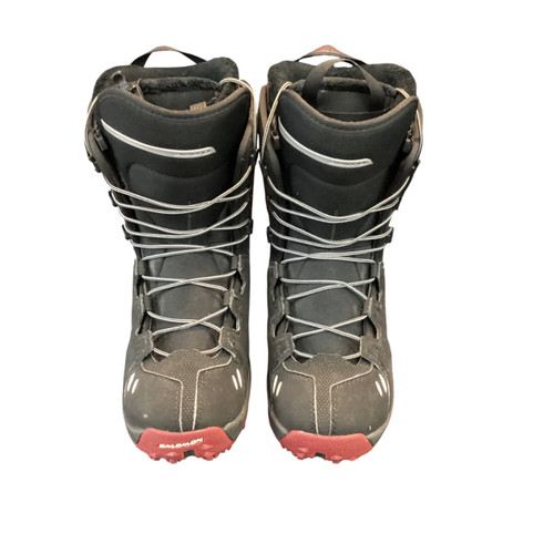 Vist Large View of Product Image Which is Used Salomon KIANA Womens Snowboard Boots Maroon Senior 7