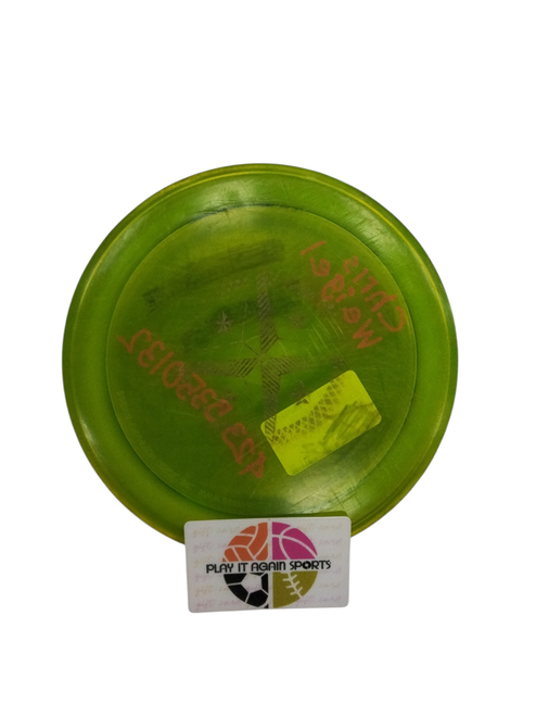 Vist Large View of Product Image Which is Used Innova INNOVA GROOVE FIRST RUN Disc Golf Driver Green