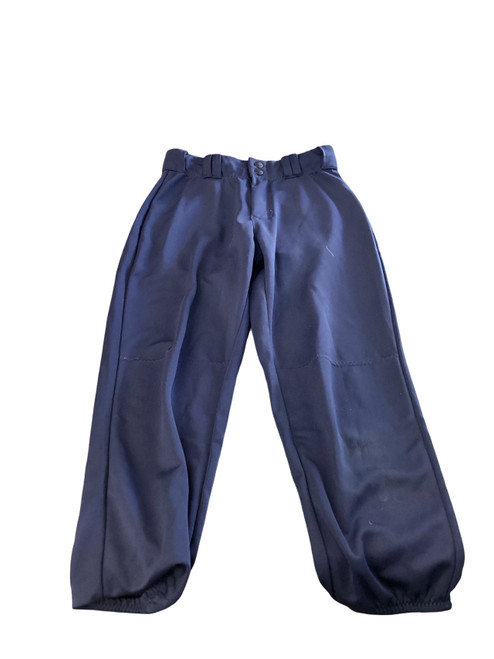 Vist Large View of Product Image Which is Used Alleson SOFTBALL PANTS BB/SB Pant Womens Navy Blue SM