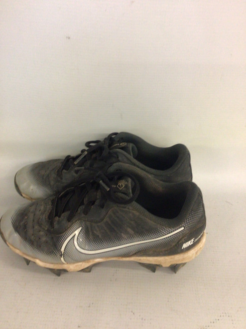 Vist Large View of Product Image Which is Used Nike DIAMOND FASTFLEX BB/SB Cleats Black Junior 04.5
