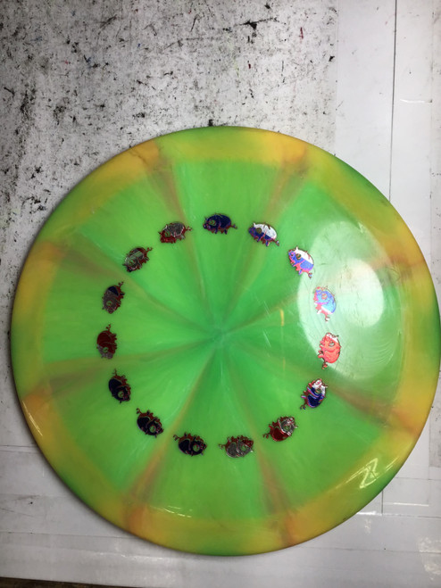 Vist Large View of Product Image Which is Used Mint APEX PHOENIX Disc Golf Driver Green 167g