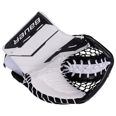 Vist Large View of Product Image Which is New BAUER S26 SUPREME FUSE SR WT/BK CATCHER