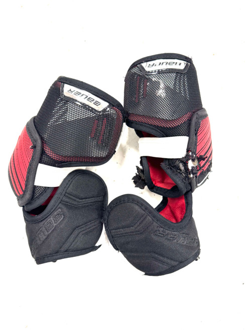 Vist Large View of Product Image Which is Used Bauer NSX Junior Elbow Pads MD