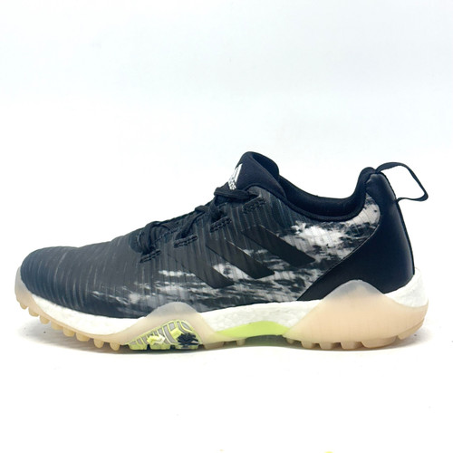Vist Large View of Product Image Which is Used Adidas CODE CHAOS Mens Golf Shoes Black And White Senior 8