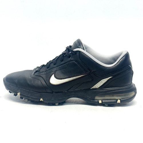Vist Large View of Product Image Which is Used Nike AIR RIVAL Mens Golf Shoes Black Senior 7.5