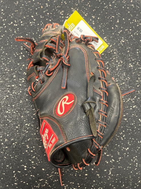 Vist Large View of Product Image Which is Used Rawlings R9 BB/SB Catchers RH Throw Black 32"