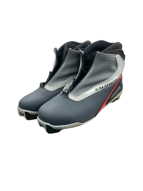 Vist Large View of Product Image Which is Used Salomon Mens NNN XC Ski Boots Grey M 11-11.5