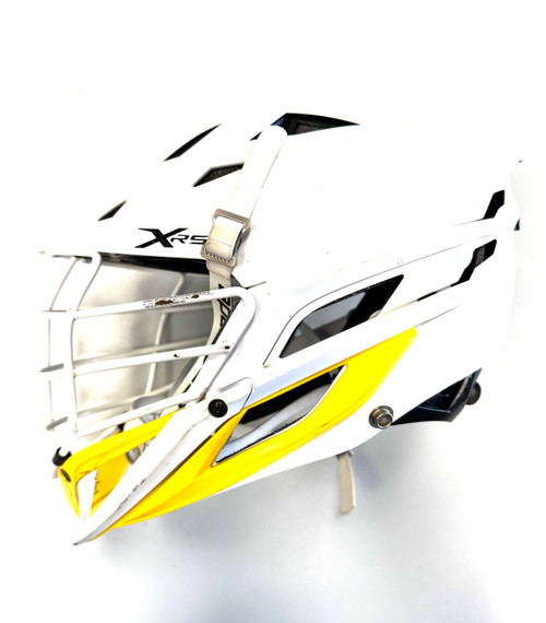 Vist Large View of Product Image Which is Used Cascade CASCADE XRS Lacrosse Helmet White One Size
