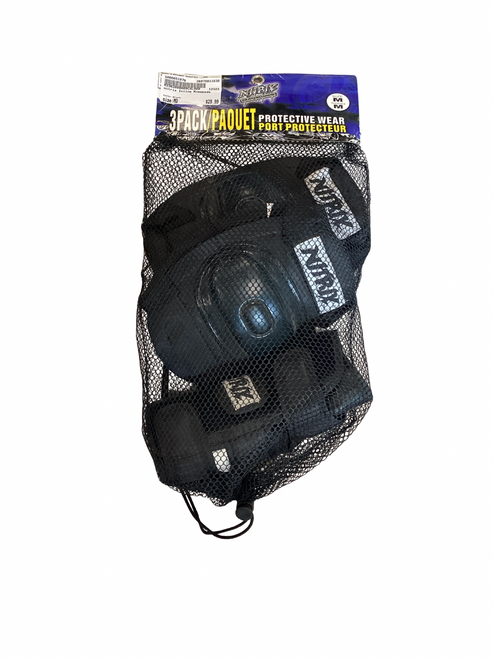 Vist Large View of Product Image Which is Nitrix Inline Kneepads Black MD