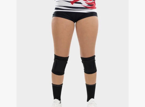 Vist Large View of Product Image Which is New ADULT MEDIUM RIPIT BLACK KNEE PADS