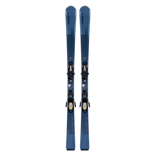 Vist Large View of Product Image Which is New 152CM ELAN WINGMAN 75 BLUE WITH EL 9.0 BINDING 2026/27