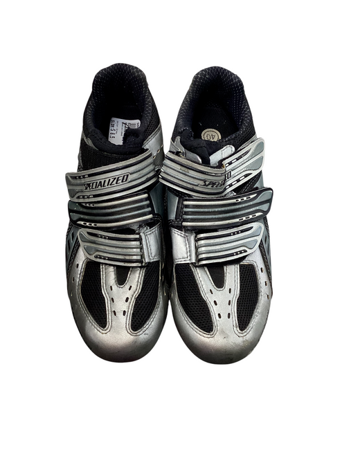 Vist Large View of Product Image Which is Used Specialized 6104-3640 Bike Shoes Adult Grey Senior 8.5