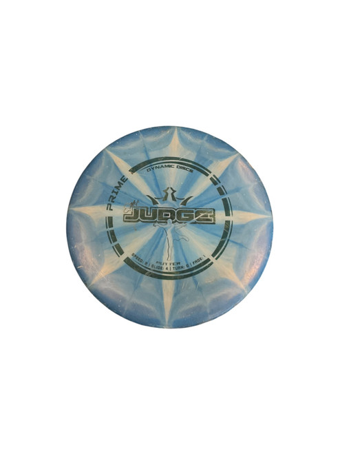 Vist Large View of Product Image Which is Used Dynamic Discs JUDGE Disc Golf Putter Royal Blue