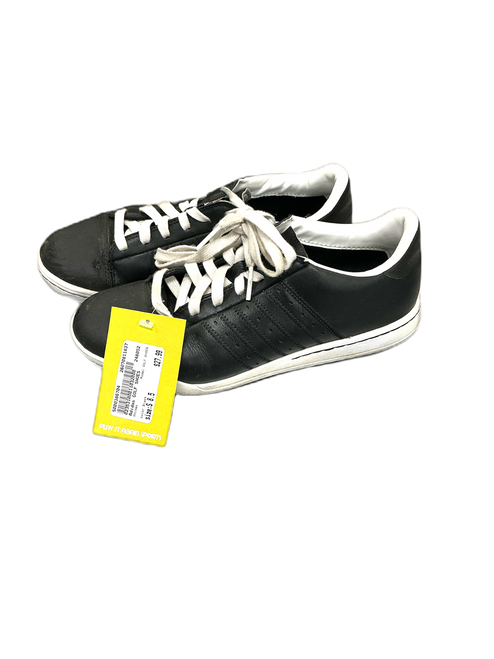Vist Large View of Product Image Which is Used Adidas GOLF SHOES Mens Golf Shoes Black Senior 8.5