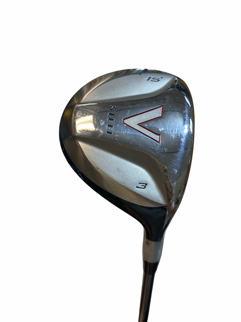 Vist Large View of Product Image Which is Used Taylormade V STEEL Mens Fairway Wood RH 3 Wood