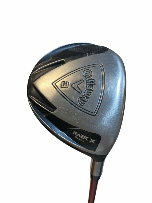 Vist Large View of Product Image Which is Used Callaway RAZR X BLACK Mens Fairway Wood RH 3 Wood