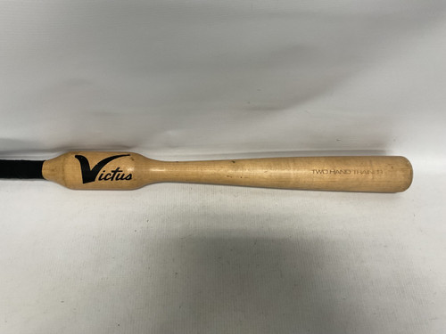 Vist Large View of Product Image Which is Used Victus TWO HAND TRAINER BB/SB Wood Bat 32"