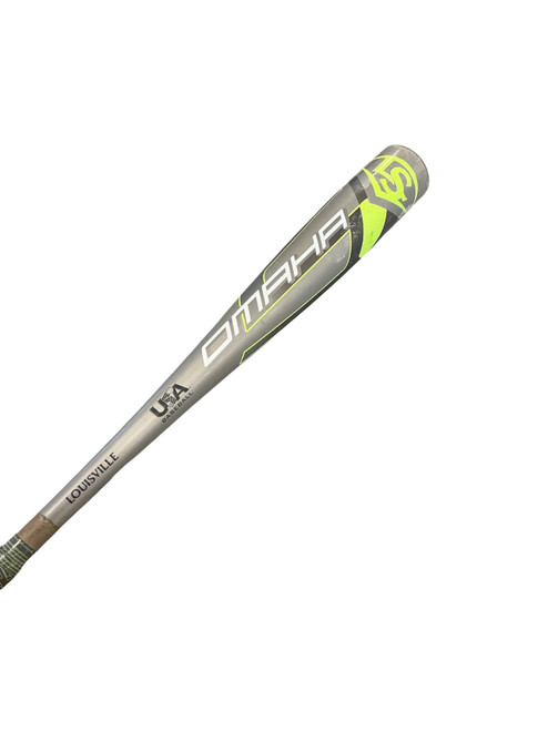 Vist Large View of Product Image Which is Used Louisville Slugger OMAHA 5 BB/SB USA 2 5/8 Bat 31"