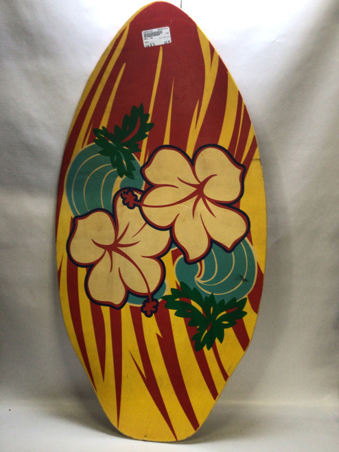 Vist Large View of Product Image Which is Used WAVE LINE Skim Board Yellow 36"