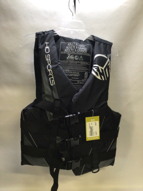 Vist Large View of Product Image Which is Used Ho Sports Adult PFD Black XL