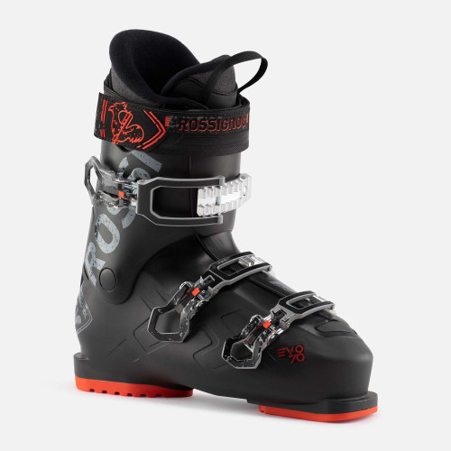 Vist Large View of Product Image Which is New ROSSIGNOL 25 EVO 70 BLACK Men's Downhill Ski Boots