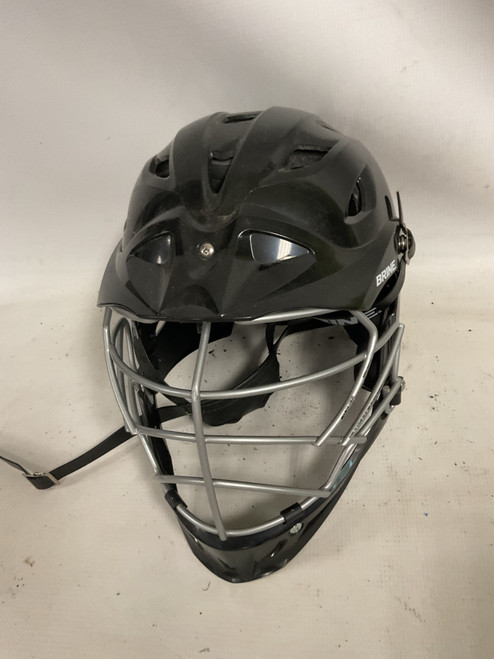 Vist Large View of Product Image Which is Used Brine STR Lacrosse Helmet Black M/L