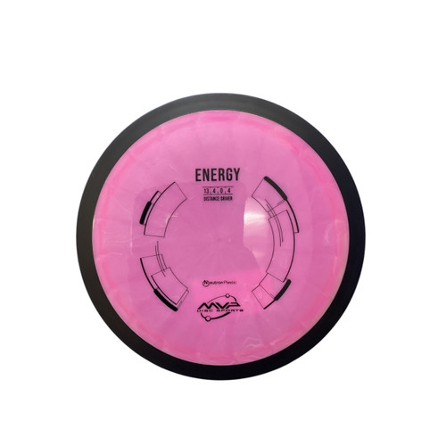 Vist Large View of Product Image Which is Used MVP DISC MVP ENERGY Disc Golf Driver Pink 169g