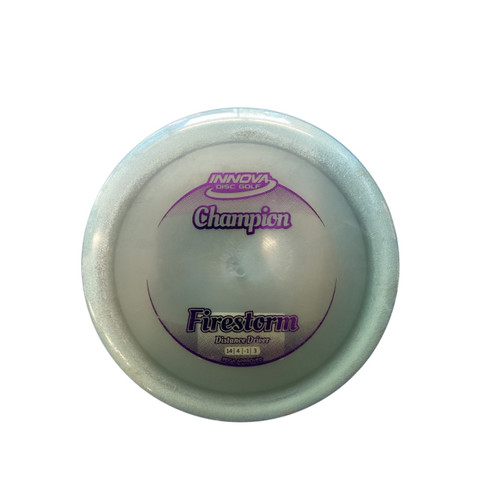 Vist Large View of Product Image Which is Used Innova FIRESTORM Disc Golf Driver Green 170g