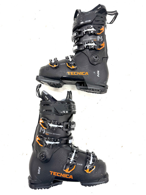 Vist Large View of Product Image Which is Used Tecnica MACH SPORT MV Mens DH Ski Boot Black 255 MP - M07.5 - W08.5