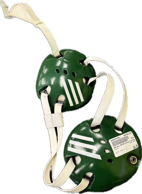 Vist Large View of Product Image Which is Used Adidas AE100 Wrestling Headgear Green