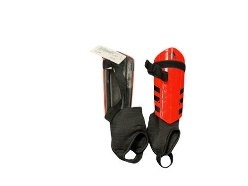 Vist Large View of Product Image Which is Used Adidas Soccer Shin Guards Youth Orange MD