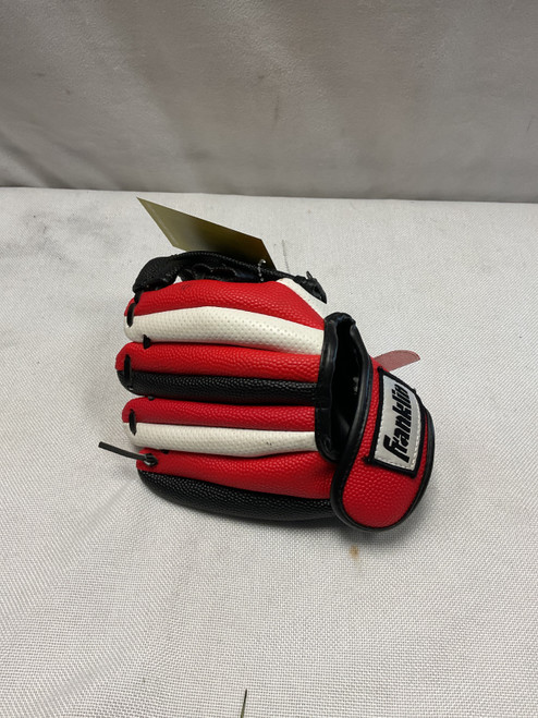 Vist Large View of Product Image Which is Used Franklin RTP BB/SB Glove T-ball Red 8"