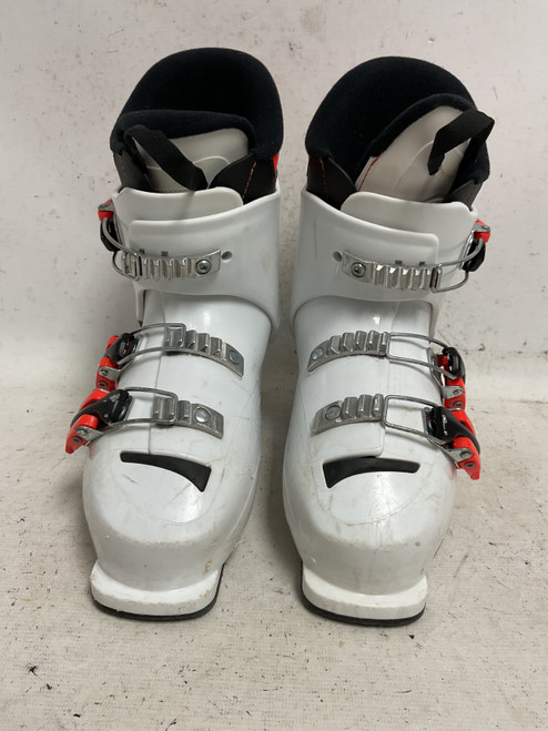 Vist Large View of Product Image Which is Used Rossignol HERO SERIES J3 Boys DH Ski Boot White 215 MP - J03