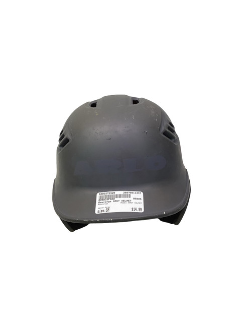 Vist Large View of Product Image Which is Used Rawlings GREY HELMET Batting Helmet No Mask Grey SM
