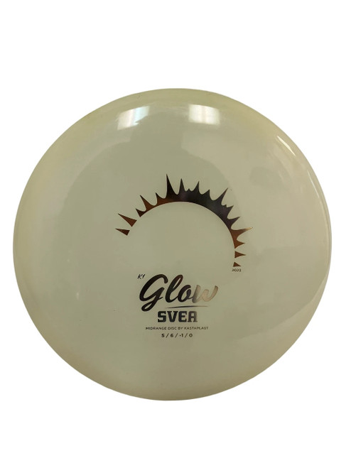 Vist Large View of Product Image Which is Used Kastaplast K1 Glow SVEA 178g Disc Golf Driver