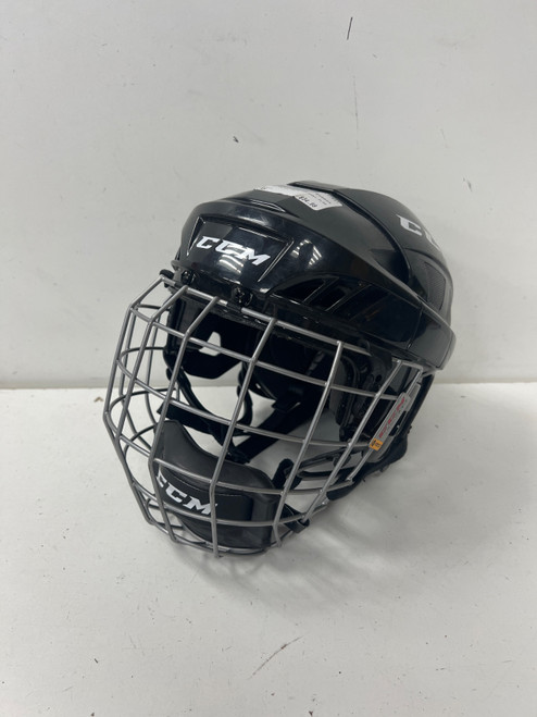 Vist Large View of Product Image Which is Used CCM FL40 Helmet Cage Combo Black XS