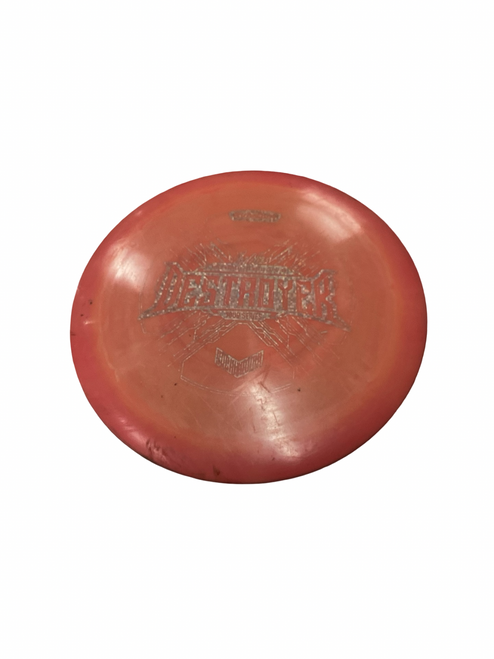 Vist Large View of Product Image Which is Used Innova DESTROYER Disc Golf Driver Orange