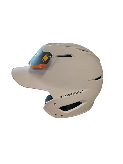 Vist Large View of Product Image Which is Used Evoshield XVT 2.0 BATTING HELMET Matte White M/L