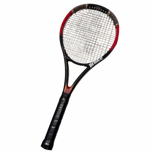 Vist Large View of Product Image Which is Used Prince HORNET Adult Tennis Racquet Black Unknown