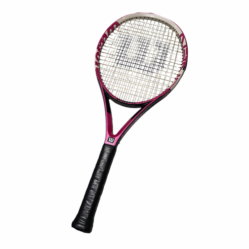 Vist Large View of Product Image Which is Used Wilson HOPE Adult Tennis Racquet Pink Unknown
